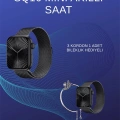 SQ-16 Mini Series 10 Akıllı Saat | Spor Modları, Bildirim ve Müzik Kontrolü