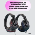 Stereo Mikrofonlu Kablolu Oyun Kulaklığı – Konforlu ve Net Ses İletimi