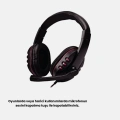 Stereo Ses Destekli Mikrofonlu Gaming Kulaklık – Yumuşak Pedli