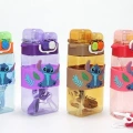 Stitch Çift Bölmeli Pipetli Matara & Suluk Alk5111