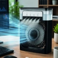 Su Hazneli Püskürtmeli Fan 1-3-5 Püskürtme Seçeneği, Type-C Güç Girişi