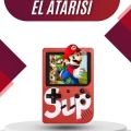Sup Atari Retro 400 Nostalji Oyunlu Mini Atari Taşınabilir Oyun Konsolu