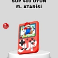 SUP Retro El Konsolu – 500 Oyun, 2 Oyunculu, 3 İnç Ekran, Taşınabilir Şarjlı Atari