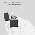 Tasarım Metal Çakmak Minimal Mat Yüzeyli ve Şık Görünümlü