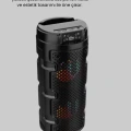 Taşınabilir Bluetooth Hoparlör Çift Sürücü Güçlü Bas HD Ses Çoklu Bağlantı