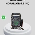 Taşınabilir Bluetooth Hoparlör – FM Radyo, USB, SD Kart ve TWS Özellikli
