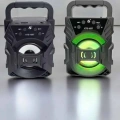 Taşınabilir Bluetooth Hoparlör Led Işıklı Uzun Pil Ömrü