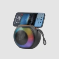 Taşınabilir Bluetooth Hoparlör – RGB Işıklı, Güçlü Bas ve 8 Saat Pil Ömrü