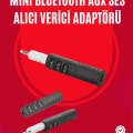 Taşınabilir Bluetooth Ses Alıcısı | 30 Dk Şarj, 4 Saat Kullanım, Geri Klipsli