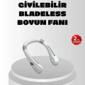 Taşınabilir Boyun Fanı Sessiz Çalışma ve USB Şarj Özellikli