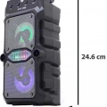 Taşınabilir Kablosuz Bluetooth Hoparlör Uzun Pil Ömrü Led Işıklı Yeni Nesil