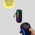 Taşınabilir Şarjlı Bluetooth Hoparlör Güçlü Bas