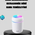Taşınabilir USB Mini Nemlendirici – LED Aydınlatmalı, Çift Püskürtme Modu