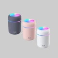 Taşınabilir USB Mini Nemlendirici – LED Aydınlatmalı, Çift Püskürtme Modu