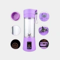 Taşınabilir USB Şarjlı Mini Smoothie Blender 380ml Çelik Bıçaklı Portatif