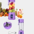 Taşınabilir USB Şarjlı Mini Smoothie Blender 380ml Çelik Bıçaklı Portatif