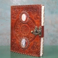 Taşlı Deri Defter Ksk3145