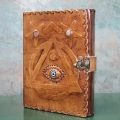 Taşlı Deri Defter Ksk3152