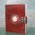 Taşlı Deri Defter Ksk3154