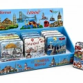 Taşlı İstanbul Temalı Kalın El Aynası Alk5822