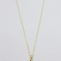 Taşlı Kuğu Kolye - Altın