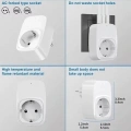 Tekli Yüksek Voltaj Korumalı Duvar Prizi 2x Type-c 1x Usb Çıkışlı Priz Grup Priz Çoğaltıcı Siyah