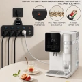 Termal Akım Korumalı 4’lü Duvar Tipi Priz 2x Usb 2x Type-c Çıkışlı Grup Priz Çoğaltıcı Siyah (2500w)