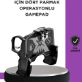 Tetikli Mobil Gamepad Ergonomik Kavramalı Oyun Aparatı