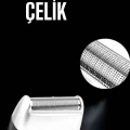 Tıraş Makinesi Islak Ve Kuru Kullanıma Uygun Kablosuz Taşınabilir