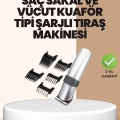 Tıraş Makinesi Temizlik ve Yağlama Setiyle Birlikte
