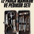 Tırnak Bakımı Tırnak Makası Profesyonel 12 Parça El Ayak Manikür Pedikür Seti
