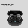 Titanyum Hoparlörlü Kablosuz Bluetooth Kulaklık
