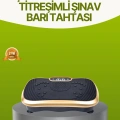 Titreşimli Egzersiz Platformu Evde Fitness ve Kas Güçlendirme