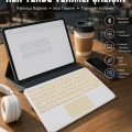 Touchpad Uyumlu Bluetooth Klavye Slim Kablosuz Wifi Q Klavye