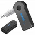Tüm Cihazlara Uyumlu Bluetooth Aux Araç Kiti Siyah