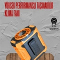 Turbo Mini Fan – Dijital Ekranlı, Sessiz & Şarjlı Serinlik!