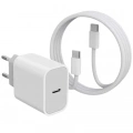 Type-C Hızlı Şarj Özellikli Cihazı USB-C Kablo Dahil