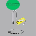 Type‑C Dönüştürücü – 2×USB3.0, SD/MS, 4K HDMI & RJ45 ile Profesyonel Kullanım