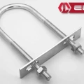 U Civata, Karşılık Demiri + Somunlu - M8x35 - 2 Set