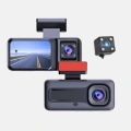 Üç Kameralı Dash Cam 170° Geniş Açılı Full HD Gece Görüşlü