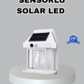 Üç Modlu Güneş Enerjili Duvar Lambası 1800mAh Bataryalı ve Hareket Sensörlü