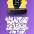 Ultra 3 Kordonlu Amoled Ekran Akıllı Saat Çok Fonksiyonlu Uyku ve Sağlık Takibi