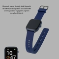 Ultra Akıllı Saat 2.05 İnç Büyük Ekran Bluetooth Aramalı IP67