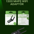 USB 3.0 Wireless Adaptör – 2.4GHz & 5GHz Destekli