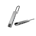 USB C Çoklu Port Adaptör HDMI USB Ethernet SD Kart Hub