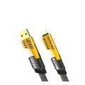 USB-C ve Lightning Uyumlu 4ü 1 Arada Kablo – 65W Hızlı Şarj, Örgülü Dayanıklı Yapı
