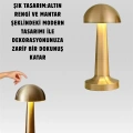 USB Şarjlı Dokunmatik LED Masa Lambası – 3 Renk Modu & Dimmer