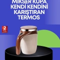USB Şarjlı Elektrikli Karıştırıcı Kupa – Sıcak & Soğuk İçecekler için
