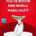 USB Şarjlı LED Işık Terapili Yüz Boyun Bakım Cihazı