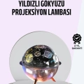 USB Şarjlı Uzay Temalı Işık Projektörü Hava Nemlendirici
